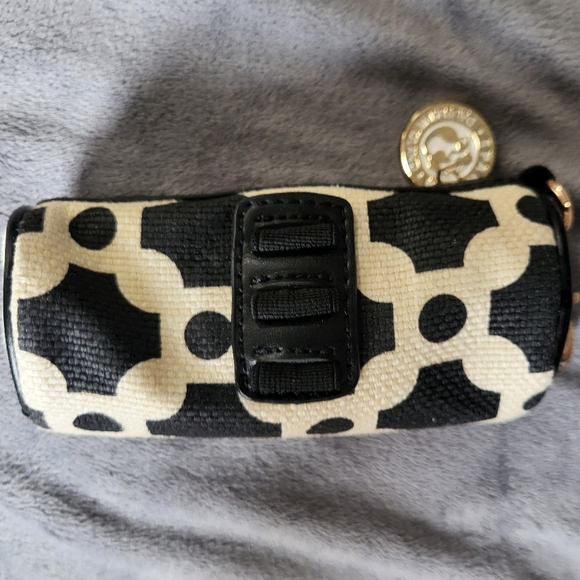 Spartina 449 Black and Cream Patterned Women's Golf Ball And  Tee Bag - Picture 3 of 3